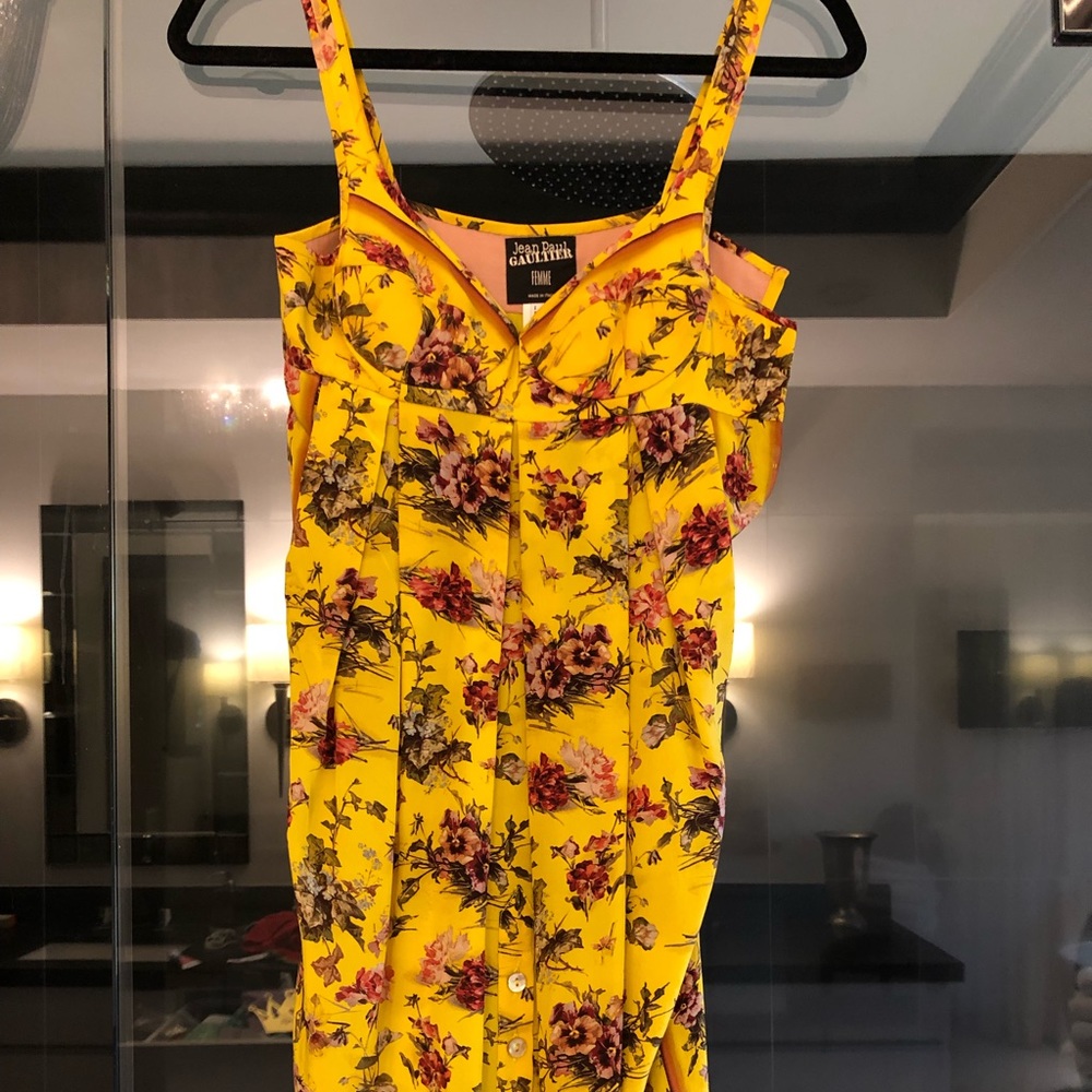 Authentic Galliano Dress floral Silk fabulous!